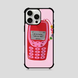 Husa personalizată Valen pentru telefoane iPhone, Samsung, Huawei și Xiaomi - design retro cu telefon roșu pentru Valentine's Day